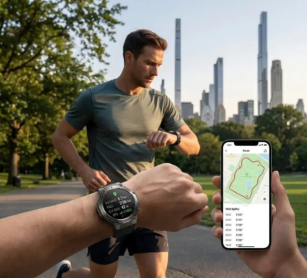 How an Athletic GPS Smartwatch Tracks Your Performance Accurately